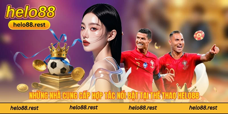 Những nhà cung cấp hợp tác nổi bật tại thể thao Helo88